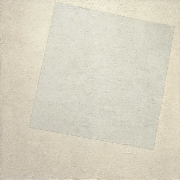 KAZIMIR MALEVICH (1887-1935) 'Suprematist Composition: White on White ', 1918 (oil on canvas)
