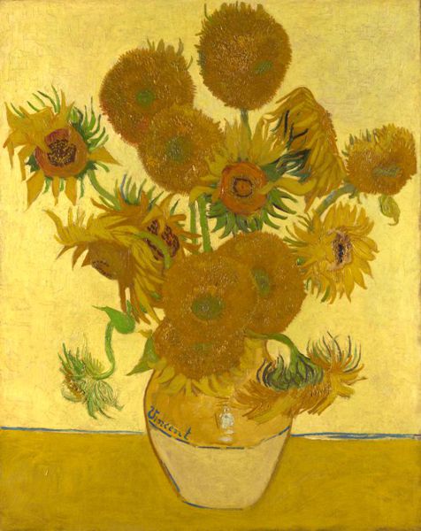 VINCENT VAN GOGH (1853-1890) 'Sunflowers', 1888 (oil on canvas) 