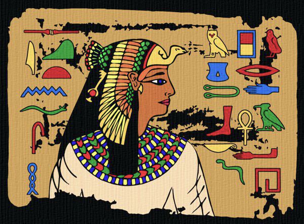 THE FINISHED PORTRAIT OF QUEEN NEFERTARI