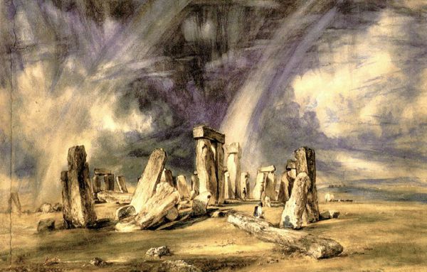 JOHN CONSTABLE (1776-1837) 'Stonehenge, Wiltshire', 1836