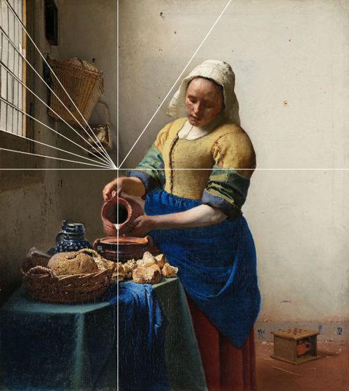 JAN VERMEER (1632-1675) The Milkmaid - 2