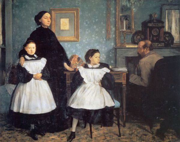 'The Bellelli Family' by Edgar Degas