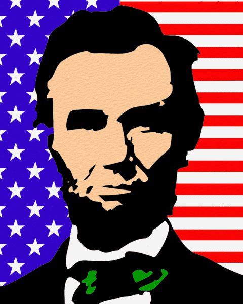Pop Art Portrait Lesson - Abraham Lincoln