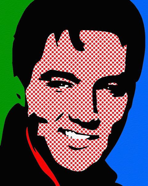 Pop Art Portrait - Elvis Presley