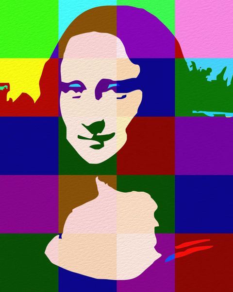 Pop Art Group Project Examples - Color