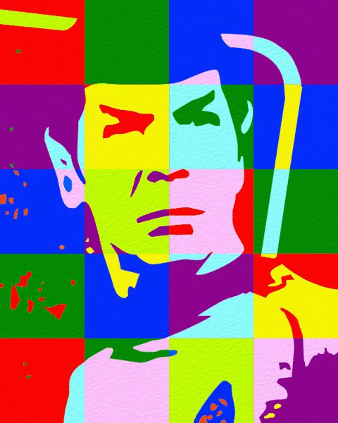 Pop Art Group Project - Mr. Spock