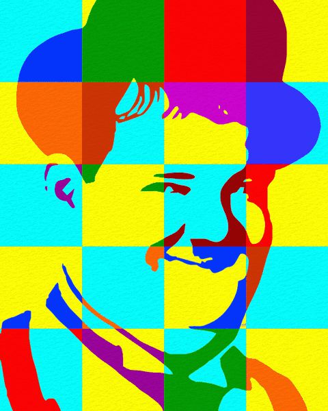 Pop Art Group Project - Oliver Hardy