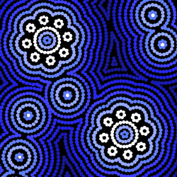 Aboriginal Art Dreaming Stories - The Seven Sisters
