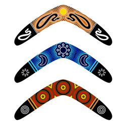 Aboriginal Art Lesson - Boomerang Designs