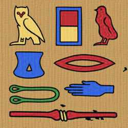Ancient Egyptian Hieroglyphs